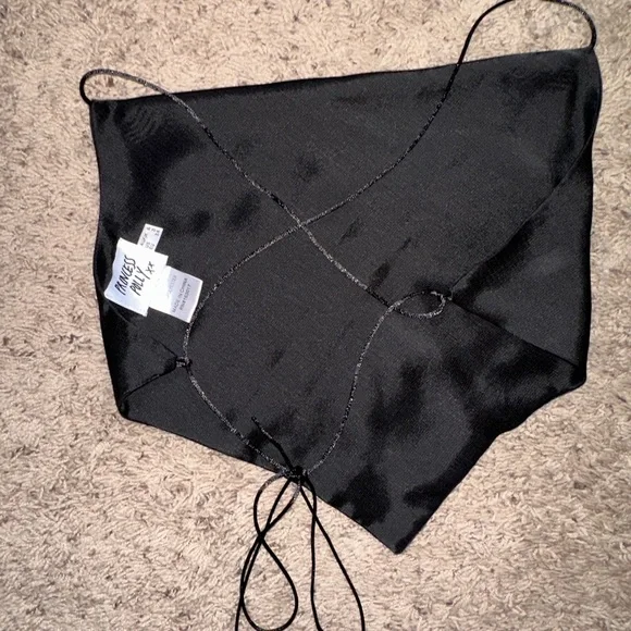 Princess Polly JULIA TOP BLACK - Picture 6 of 11